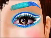 Incredible Princess Eye Art background