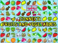 Connect: Fruits and Vegetables background