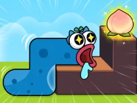 Worm Puzzle Snake Apple background
