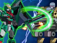 Dino Robot Fighting War background