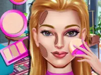 Pimple Treatment Makeover Salon - Girl Game background
