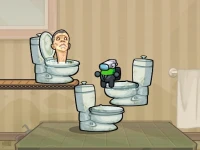 Impostor Jump Skibidi Toilet background
