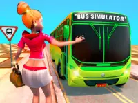 Passenger Bus Taxi Driving Simulator background