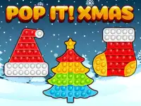 Pop It Xmas background