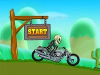 Motor Bike Hill Racing 2D background