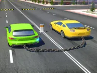 Chained Cars against Ramp hulk game background