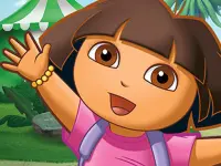Dora the Explorer Jigsaw Puzzle Collection background