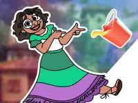 Encanto Coloring Book background