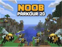 Noob: Parkour 2D background