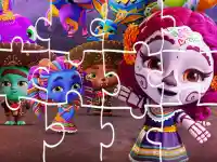 Super Monster Halloween Jigsaw Game background