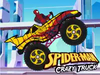 Spiderman Crazy Truck background
