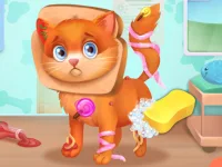 Cute Pet Doctor Care background