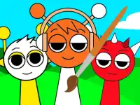Sprunki Coloring Book background