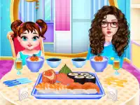 Baby Taylor Sushi Cooking background