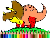 BTS Dinosaur Coloring Book background