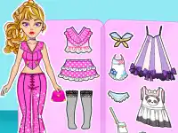 Sweet Doll Dressup Makeup background