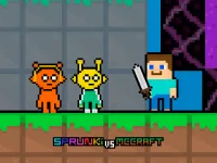 Sprunki vs MCCraft background