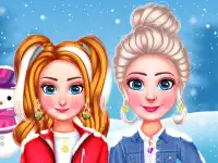 Princess Get Ready For Winter background