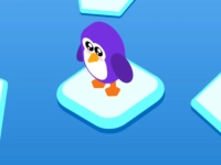 Purple Penguin background