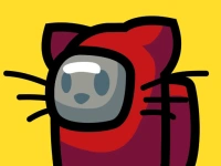 Among Us with Cats background