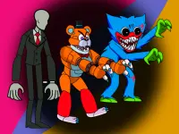 Monsters Attack Impostor Squad background