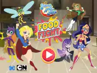 DC Super Hero Girls: Food Fight Game background