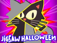 Jigsaw Halloween background