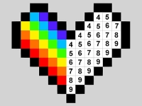 Color by Numbers background