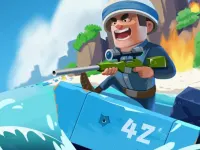 Coastal defense background