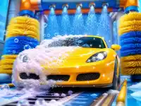 Super Car Wash 3D background