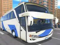 City Bus Driving background