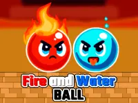 Fire and Water Ball background
