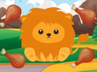 Hungry Lion background