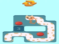 Cat Stretch 2D background