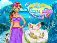 Life of ocean Queen background
