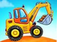 Truck Factory For Kids background