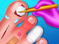 Funny Nail Doctor background