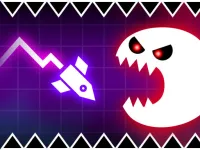 Geometry Vibes Monster background