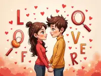 Valentines Hidden Alphawords background