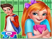My First High School Crush - Dress Up & Love Story background