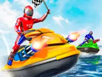 Jet Ski Boat Racing 2020 background