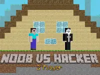 Noob vs Hacker - 2 Player background