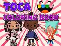 Toca Life Coloring Book background