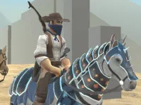 Horseman background