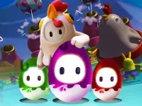 Surprise Egg Fall Toys background