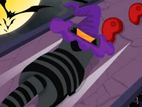 Halloween Run Cat Evolution background