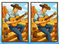 Spot The Difference Wild West background