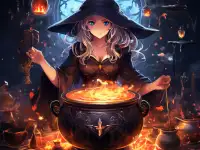Anime Witchcraft background