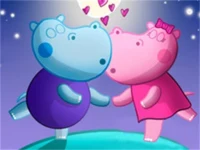 Hippo-Valentine-S-Cafe-Game background