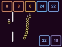 Numbers Snake background